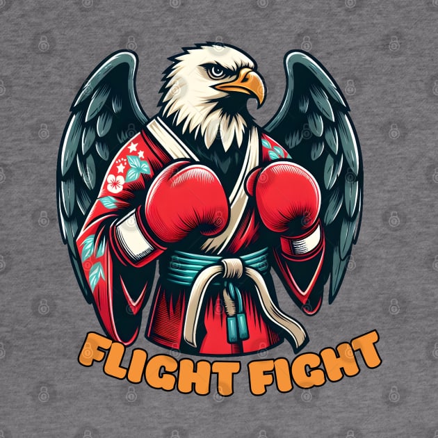 Kickboxing eagle by Japanese Fever